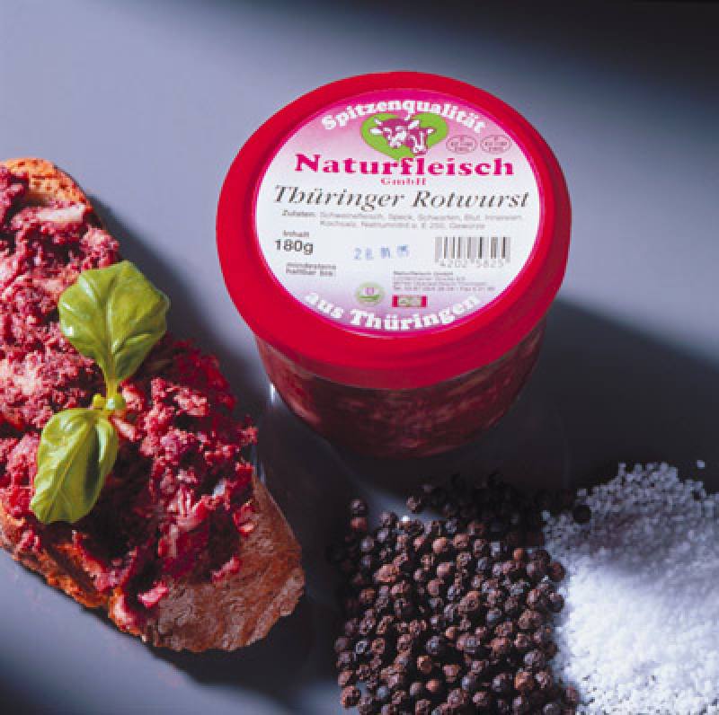 Thüringer Zungenwurst im Glas, 180 g Thüringer Zungenwurst im Glas, 180 g